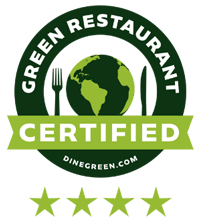 Green Restaurant Certified. Dinegreen.com. 4-Stars